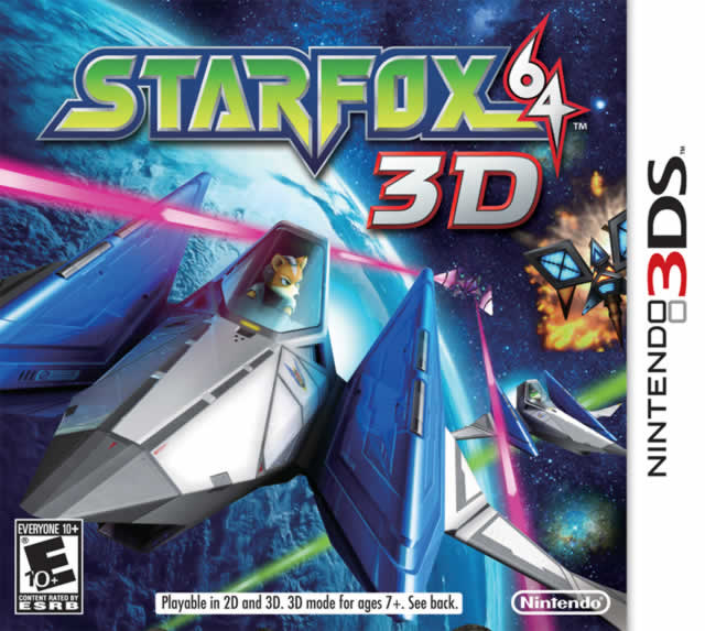 Star Fox 64 3D Box Art