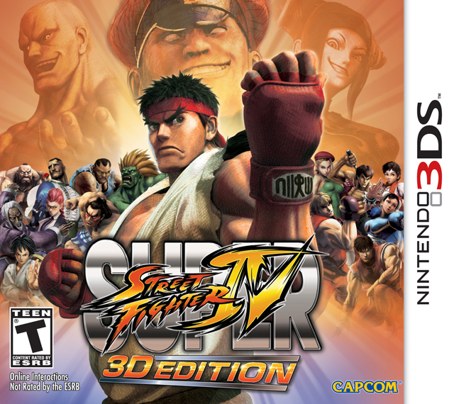 Super Street Fighter IV 3D Edition Box Art
