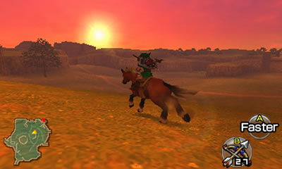 The Legend of Zelda: Ocarina of Time 3D Rom Screenshot